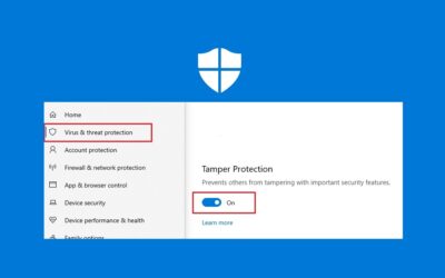 How to enable tamper protection on unmanaged PCs